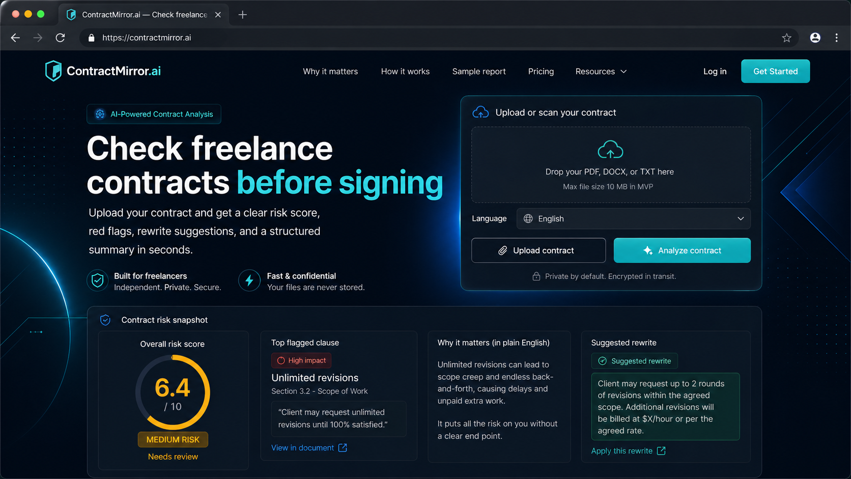 AI Contract Analyzer